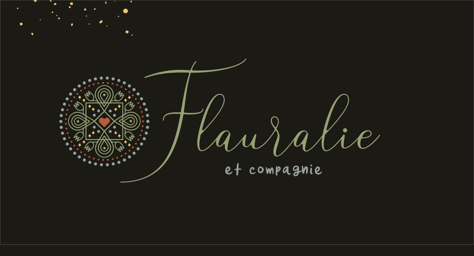 Logo de Flauralie et compagnie pour le portfolio de La Fabrik Graphiste