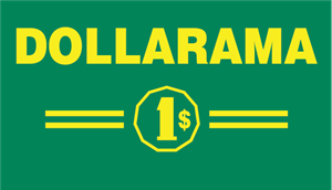 Logo de la compagnie Dollarama pour illustrer son positionnement marketing
